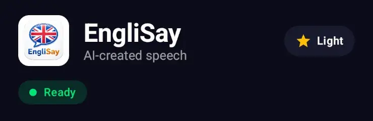 Englisay - AI-created speech